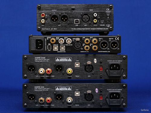 ЦАПы Yulong DA8, DA8II, Mytek 192DSD, Geek Xfi
