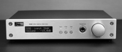 ЦАП + Усилитель для наушников + Предусилитель Yulong Audio D200